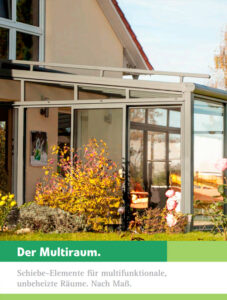 Prospekt Neher Multiraum Glasschiebeelemente gerahmt wintergartensysteme-schuster.de